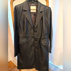 Genuine Leather blazer Coat